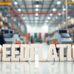 Beyond the Invoice: Defeating ‘Greedflation’ Through Radical Transparency Image depicting a manufacturing facility in the background with the word "Greedflation" in the foreground
